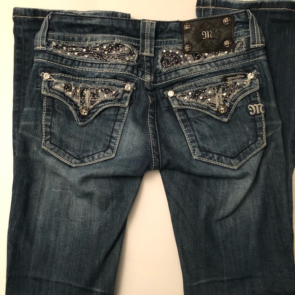 Miss Me Denim - Miss Me Bandana Boot Cut Jeans